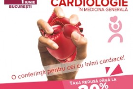 Invitatie Conferința Natională de Cardiologie in Medicina Generală (30 mai – 1 iunie, București)