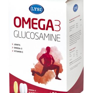 Combinaţia câştigătoare!  Omega-3 + Glucosamine & Chondroitin & Vitamina C: