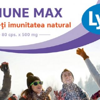 IMMUNE MAX Lysi – inamicul răcelii și gripei!