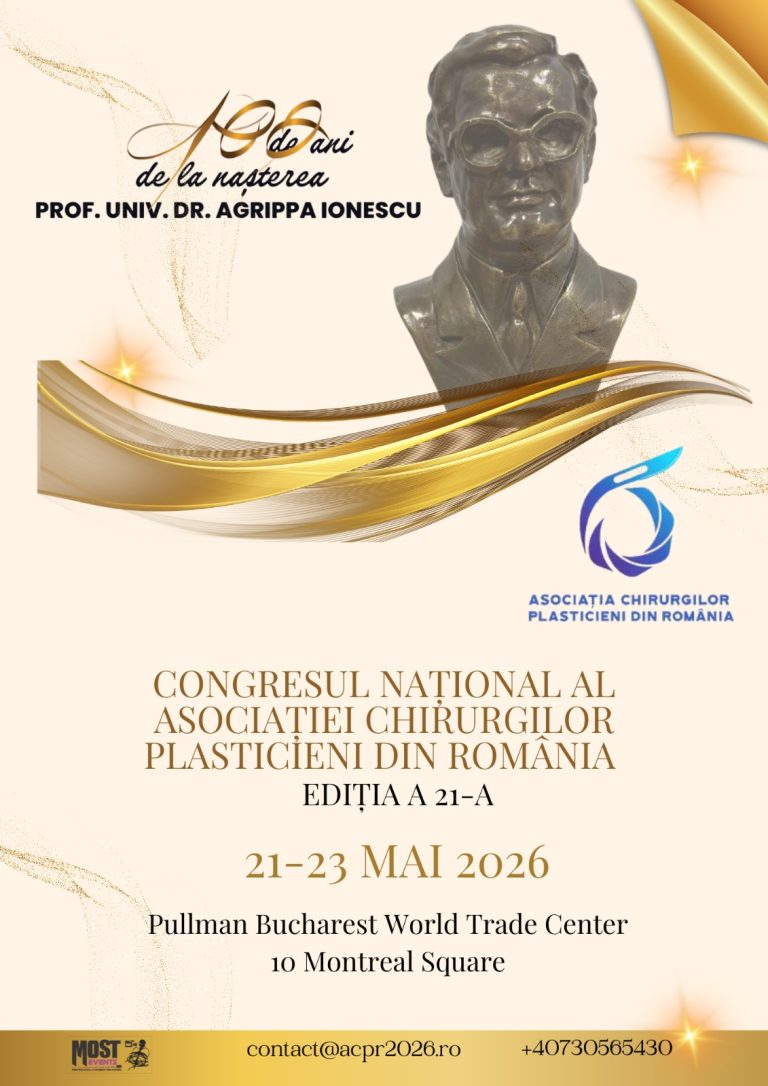 Congresul National al Asociatiei Chirurgilor Plasticieni din Romania (ACPR)-Editia a XXI-a